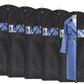 Univivi Lightweight Garment Bag Suit Bag for Storage and Travel (24"X50"-5pcs - Oxford)