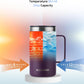 KXIAOCHEN 20oz Insulated Coffee Mug with Lid, Stainless Steel Coffee Cup, Double Wall Vacuum Coffee Tumbler with Handle, Premium Thermal Travel Coffee Mug (Purple)