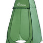 Wolfwise Pop Up Shower Tent for Camping, Portable Instant Changing Tent with Ventilation Window & Carry Bag, Privacy Bathroom Toilet for Beach & Outdoor, Width 40 ", Height 75 ", Green