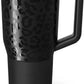 BrüMate Müv - 35oz 100% Leak Proof Insulated Coffee Mug with Handle & Lid - Stainless Steel Coffee Travel Mug - Double Walled Coffee Cup (Onyx Leopard)