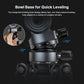ULANZI F38 Video Travel Tripod, 61.4" Lightweight Carbon Fiber Camera Tripod with Quick Release 1/4" Screw & Video Head, for Most Cameras/DSLR/Projector, Weight 2.38lbs, Maxload 22lbs