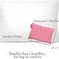 Pipsqueak Pillow - Small, Mini, Tiny - 11 x 7 in - Perfect for Travel, Cars, Airplanes, Camping, Dogs, Toddlers, Kids, Lumbar, Knees and Neck - Ages 2 Yrs and Up