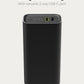 Mophie Powerstation 10,000mAh Power Bank (Gen 3) – Ultra-Fast USB-C PD, 30W Output, Charges 2 Devices, Up to 2 Phone Charges, LED Indicator, Compact & Portable, Premium Anodized Aluminum Body, Black - Roamly