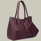 KKXIU Tote Bag for Women Vegan Leather Shoulder Purse Large Capacity Travel Bag