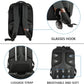 KROSER Laptop Backpack Large Computer Backpack Fits up to 17.3 Inch Laptop with USB Charging Port Water-Repellent Travel Backpack Casual Daypack for Business/College/Women/Men-Charcoal Black - Roamly