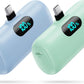 [2-Pack] Mini Portable Charger 5000mAh Power Bank,3A PD USB C Cell Phone Portable Power, LCD Display Battery Pack Compatible with iPhone 16/15/15 plus/15 pro/15 pro Max/Android/Samsung/Moto/LG etc