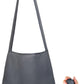 Nanobag Ultra-Lightweight Foldable Sling for Women & Men, Reusable Grocery & Travel Bag, Packable Collapsible Compact Market Crossbody (Sling Gray)