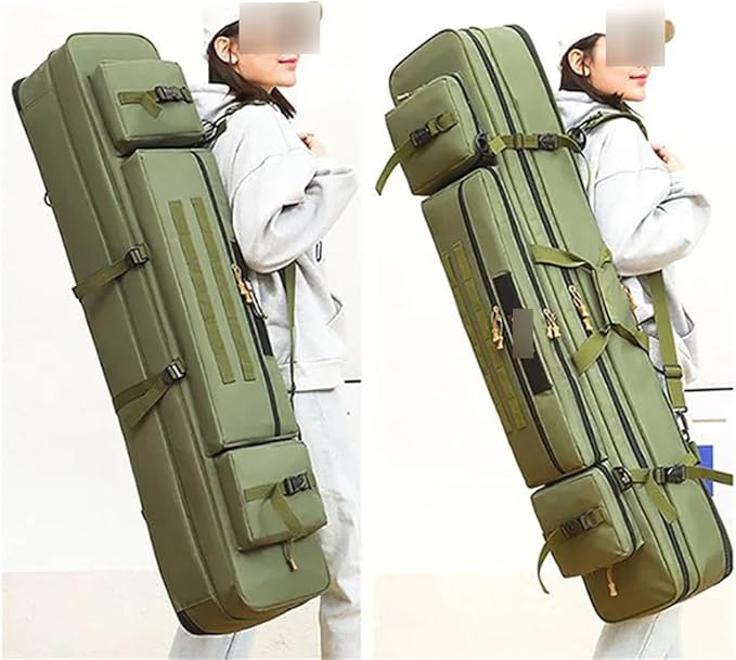 Suwequest 70CM-130CM Multifunctional Waterproof Bags Large Fishing Reel Gear Outdoor Fishing Rod Bag Storage Case
