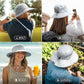 Safari Hat for Men Sun Hats for Women UV Protection UPF 50+ Fishing (2 Count)