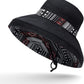 Women Wide Brim Sun Hats Metal Wired Edge Summer UV Protection Beach Fishing Hat for Hiking Garden Travel Chin Strap