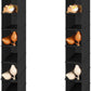 MAX Houser 10-Shelf Hanging Shoe Shelf Organizer, Hanging Shoe Storage for Closet,Pack of 2 (Black)