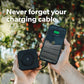 PowerPack Universal - 5 in 1 MagSafe Compatible Travel Charger | Universal Adapter | Travel Power Bank | Included Adapter Plug (Midnight Black)
