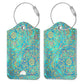 Luggage Tags Privacy Cover ID Label for Travel Bag Suitcase (2 Count)