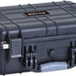 MEIJIA Portable All Weather Waterproof Camera Case With Foam,Fit Use of Drones,Camera,Equipments,Pistols,15.98x12.99x6.85inches