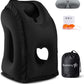 Sunany Travel Pillow, Inflatable Neck Pillow Used for Airplanes/Cars/Buses/Trains/Office Napping with Eye Mask/Earplugs (Balck)