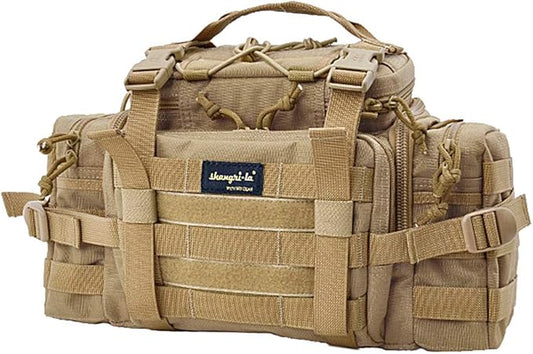 SHANGRI-LA Tactical Range Bag Outdoor Sling Backpack Hiking Fanny Waist Pack