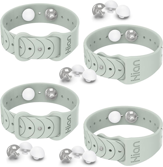 Motion Sickness Bands Sea Sickness Wristbands Acupressure Nausea Wristband/,Natural Relief of Nausea Headaches,Insomnia,Anxiety,Sleep Aid, Morning Sickness,Motion Sickness（2 Pairs Beryl）