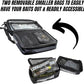 Lunkerhunt Fishing Tackle Sling Bag with Adjustable Strap - Water-Resistant TPE Fabric