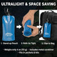 Tactiko Survival 20oz/600ml Purifying Water Bottle Filter Kit - Filter 265 Gal. Water from Rivers, Lakes & Streams - SGS Certified - UF Membrane, Activated Carbon - Camping, Hiking, Emergency (Blue)