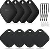 Air Tracker Tag 4 Pack Bluetooth Luggage Tracker tag Locator Works with Apple Find My,Smart Tracker for Suitcase, Bag, Backpack, Wallet,Replaceable Battery Smart tag Item Finder