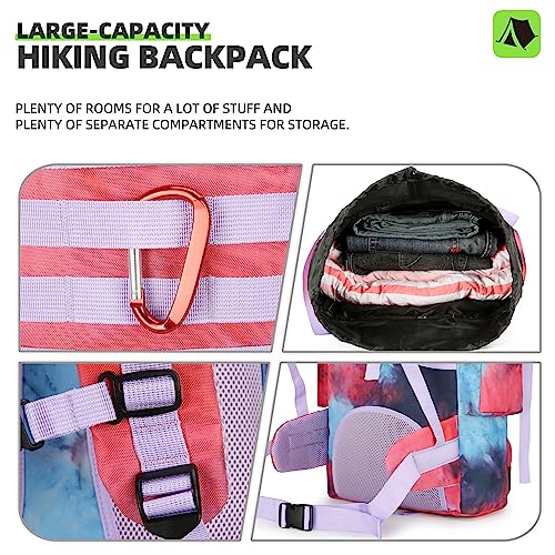 70L Camping Hiking Backpack for Men Women Large Military Tactical Backpack Molle Rucksack Backpack for Outdoor