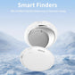 Tracker Tags-4 Pack [Apple MFi Certified] Pair with Apple Find My(iOS Only) Smart Bluetooth Tracking Tags Key Finder Item Locator Waterproof Worldwide Tracker for Pets Wallet Backpack Dogs Luggage