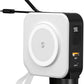 PowerPack Universal - 5 in 1 MagSafe Compatible Charger | Universal Adaptors | Power Bank | Included Adaptor Plug (Crisp White)