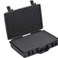 MEIJIA Portable Waterproof Protective Case,Hard Camera Case,Customized Fit Foam Inserted, Elegant Black,Fit for Camera, Equipments, Lens,Drones(Black)