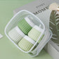 Travel Containers for Toiletries 4 Pack, TSA Approved Travel Size Toiletries, With Clear Bag Leak Proof Silicone Jars, Creams Jars Carrying Small Items
