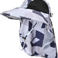 Sun Hat for Men Women with Neck Flap,UPF 50+ UV Protective Hiking Fishing Hats,Wide Brim Sun Hat for Women&Men