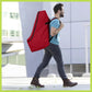 Padded Car Seat Travel Bag for Airplane, Heavy Duty Backpack for Air Travel, Water-Resistant Carrier with Shoulder Strap, Fits Most Car Seats (Red)