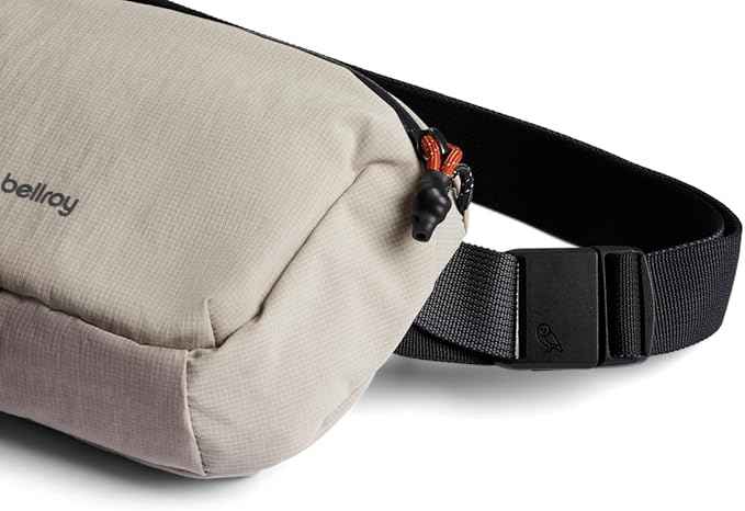 Bellroy Lite Belt Bag (versatile crossbody bag, fanny pack) - Ash