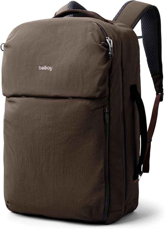 Bellroy Lite Travel Pack 30L (carry-on backpack, travel backpack for international travelers, with laptop pocket, interior packing cells and tuck-away shoulder straps) - RiverRock