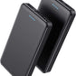 [2 Pack]Portable Charger Power Bank 10000mAh,Ultra Slim Portable Phone Charger with USB C Input & 2 Output Backup Charging External Battery Pack Compatible with iPhone 16/15/14/13/12,Android Phone etc