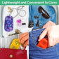 Weekly Travel Pill Organizer 2 Times a Day AM PM Rainbow Pill Box (2 Count)
