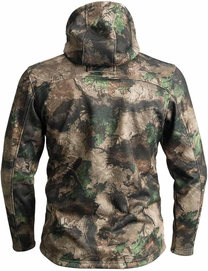 SCENTBLOCKER Shield Series Silentec Midweight Jacket, Camo Hunting Clothes for Men