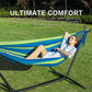 Double Hammock with Stand for Outside