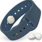 Nausea Relief Wristband for Motion and Sea Sickness | Anti-Nausea Acupressure Bands for Morning Sickness | Sea Bands for Motion Sickness Relief. (Steel Blue)