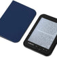 E-Reader, 6 inch E‑Book Reader with E‑Ink Screen, 1024 x 768 Resolution Display 300DPI Electronic Paper Book with Blue Cover, E-Paper Supports TF Card for Adult, Kids(Black 2)