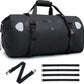 Haimont Waterproof Duffel Bag Roll-top Dry Duffel Bag with Quick-fixed Straps for Motorcycling, Rafting, Boating, SUP, Kayaking, Travel, 50L/70L