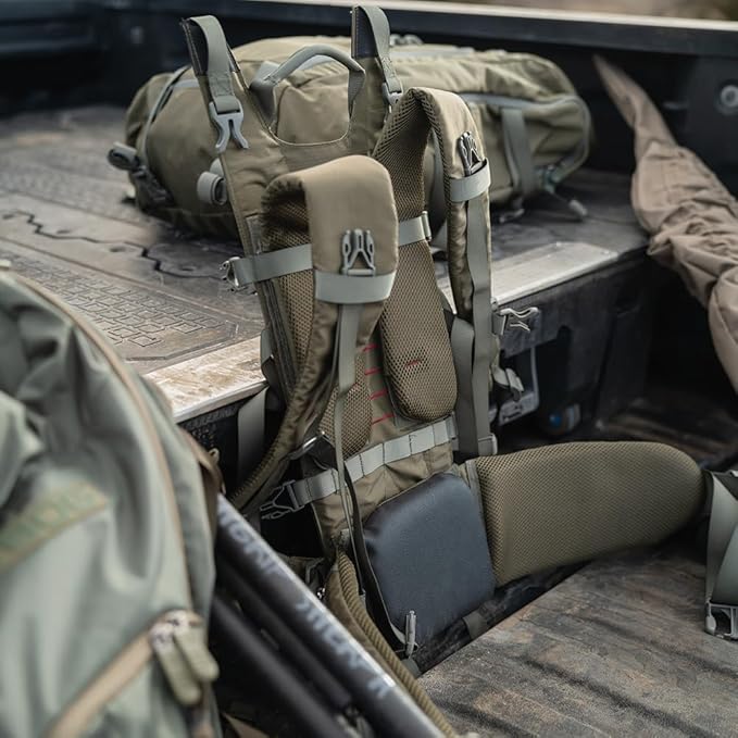 BOG Inception Backpack Frame and Helix Pack with Lightweight Design, YKK Zippers, Durable Build for Hunting, Backpacking