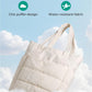 BAGSMART Tote Bag for Women, Lightweight Puffy Tote Bag with Compartments Shoulder Bag Handbag for Travel, Work, Gym,