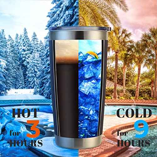 20oz Stainless Steel Tumbler Bulk with Lid (12 Count)