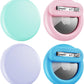 Compatible for Air Tags-4 Pack Apple Kids Hidden, for Air Tag Holder Kid,for AirTag Hidden Kids Holder with Invisible Pin, Anti Lost, for Kid, Luggage, Clothing (Pink Purple Sky Blue Mint Green)
