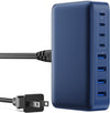 USB C Charger 200W USB C Charger Block,Upgraded GaN III 8-Port Fast Charging Station Hub,PD 65W Laptop Charging Adapter Compatible with MacBook Pro/Air,DELL,Steam Deck,iPhone 16/15/14,Galaxy S23/22