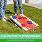 3 x 2 ft Wood Design Cornhole Game Set