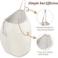 MCleanPin 87L Washable Laundry Bag with Handles, Travel Laundry Bag with Build in Divider, Beige with Divider