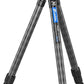 Leofoto Professional Camera Tripod, 63.4" Compact Carbon Fiber Tripod for DSLR Video Camcorder, 3 Leg Sections, 360° Ball Head, Max Load 20KG/44Lb (LS-323CX+LH-40)