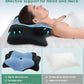 DONAMA Cervical Pillow for Sleeping, Contour Memory Foam Pillow for Neck and Shoulder Support, Ergonomic Neck Pillow for Side Back Stomach Sleepers, Bed Pillows with Cooling Pillowcase