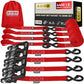 Heavy Duty Ratchet Straps & Soft Loops (4 Count)